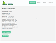 Tablet Screenshot of mianbros.com